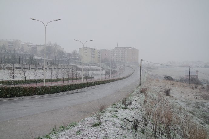 Neve em Bragança